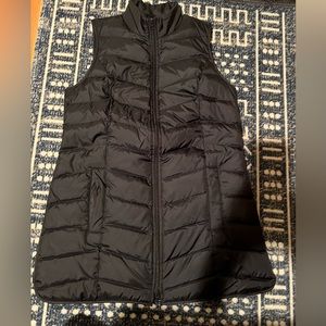 J Jill black down vest